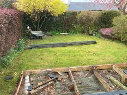 Photo of free Painted wooden decking (Gorebridge EH23) #2