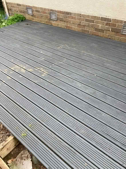 Photo of free Painted wooden decking (Gorebridge EH23) #1