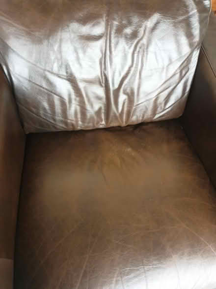 Photo of free Brown leather armchair (Northolt UB5 6) #4