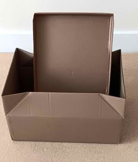 Photo of free Large lidded cardboard box (Chippenham SN15) #1