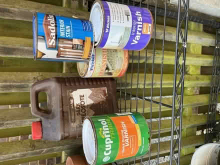 Photo of free outdoor and indoor wood stain /varnish - Kempston #3