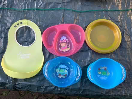 Photo of free Children’s mealtime dishes - used (The Grange EH9) #1