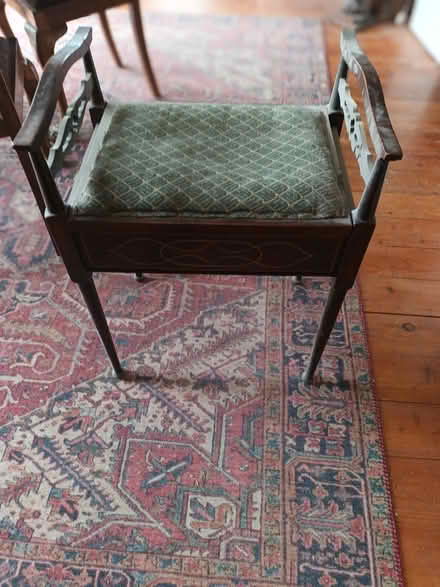 Photo of free Piano stool (Cwmbach Llechrhyd LD2) #1