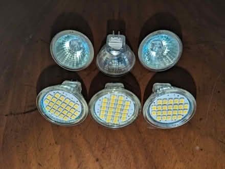 Photo of free MR11 35mm 12V bulbs (Middleyard GL10) #1