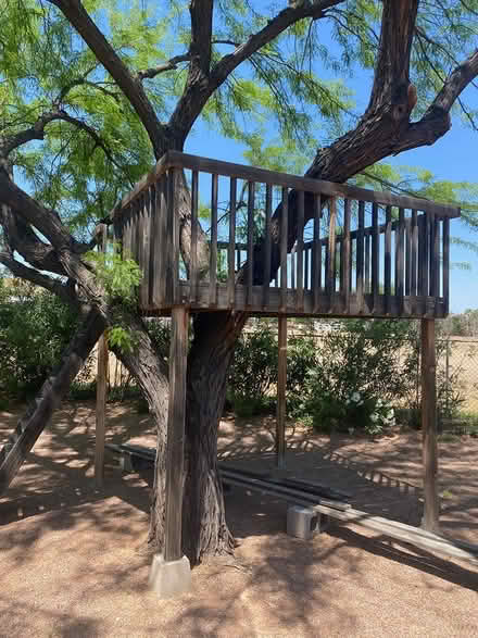 Photo of free Redwood tree platform- disassembled (Just north of Old Scottsdale) #1