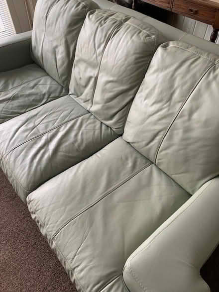 Photo of free Leather 3 seater sofa (Leslie KY6) #1