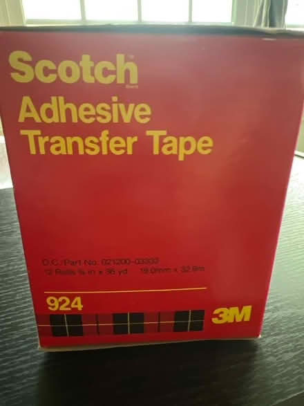 Photo of free Scotch 3M Adhesive Transfer Tape (Pittsford) #3