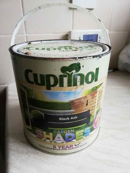 Photo of free Cuprinol black garden paint (Harrogate HG2) #1