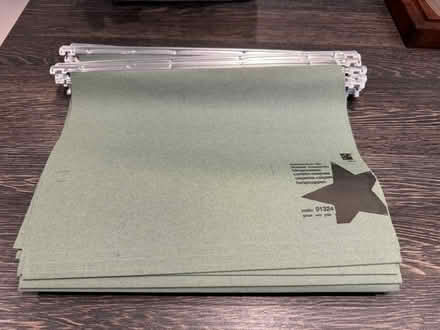 Photo of free 30 x green suspension files (Hook Heath GU21) #2