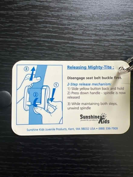 Photo of free Mighty Kids Seatbelt Tightener (Pittsford) #3