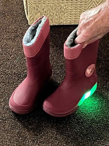 Photo of free Kids wellies size 25 uk 7 1/3 (LE67 Markfield) #2