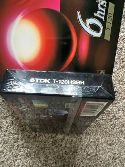 Photo of free (5) individual TDK T-120HSBH VHS (Pittsford) #4