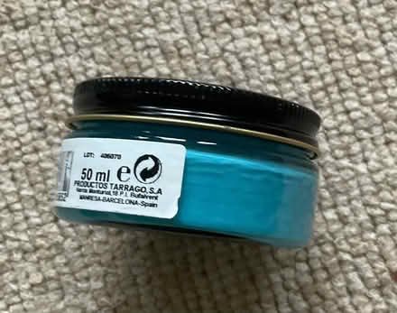 Photo of free Turquoise shoe polish, liquid cream format (Leckhampton GL53) #2