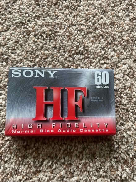 Photo of free (1) Sony HF 60min cassette tape (Pittsford) #1