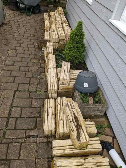 Photo of free Sand stone wall blocks (Kingswood) #2
