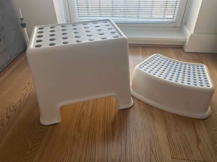 Photo of free Two plastic child steps (Bath, BA2 (Riverside)) #1