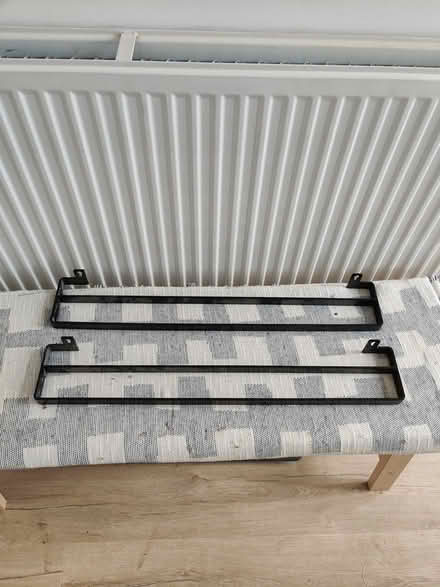 Photo of free 2 IKEA metal towel rails (Freehold, LA1) #1
