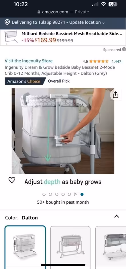 Photo of free Lifted laundry bin? (By Triangle Town Center) #1