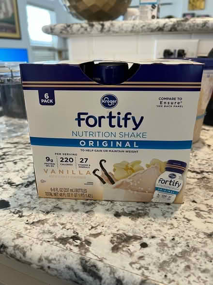 Photo of free Fortify shakes (South East, near Kirkland.) #1