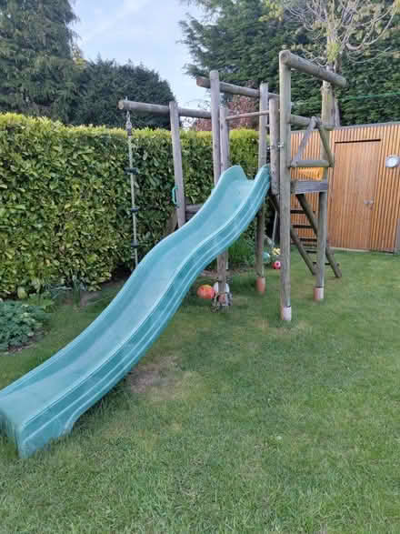 Photo of free Children's garden slide and frame (Solihull B91) #1