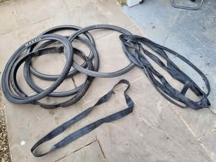 Photo of free Used bike tyres and inner tubes (West Parley) #3