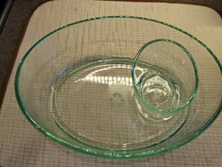Photo of free Chip and Dip bowl w/monogram (San Carlos) #3