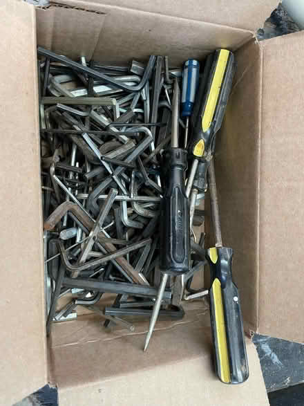 Photo of free Allen wrenches and screwdrivers (Nutley NJ) #1