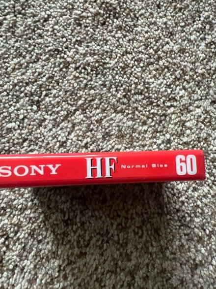 Photo of free (1) Sony HF 60min cassette tape (Pittsford) #3