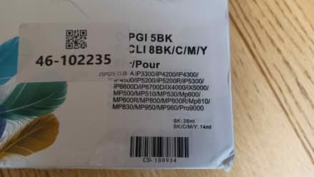 Photo of free Set of inks for Canon printer (Pamber Heath RG26) #3