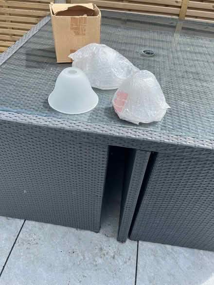 Photo of free Glass lamp shades x 6 (Bexleyheath, DA7) #3