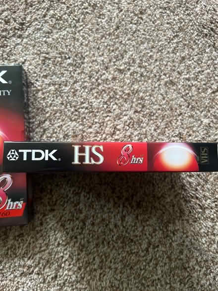 Photo of free (2) TDK T-160HSBH VHS tapes (Pittsford) #3