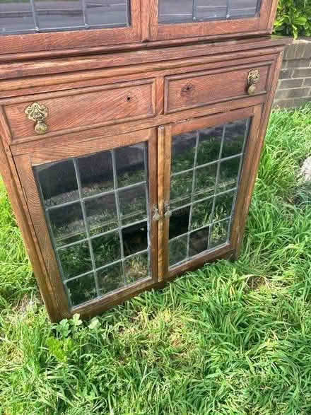 Photo of free Vintage Edwardian bookcase/ dinner (Woodley RG5) #2