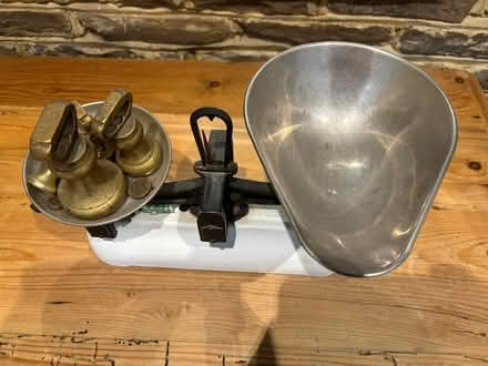Photo of free Cast iron vintage scales (Horsham RH13) #2