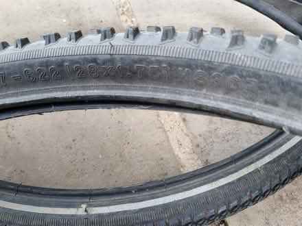 Photo of free Used bike tyres and inner tubes (West Parley) #1