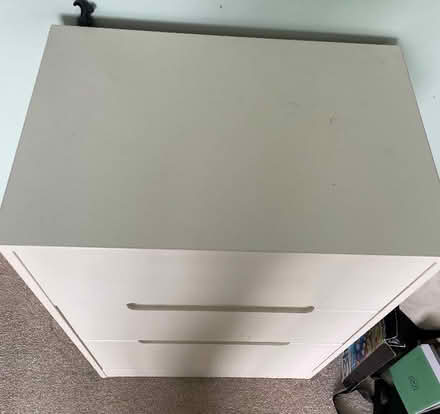 Photo of free White / cream chest of drawers (Whitley Bay NE26) #2