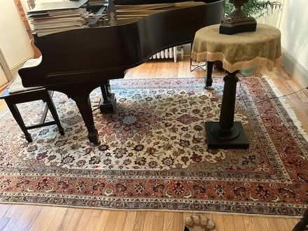 Photo of free 6 1/2 ' x 9 1/2' handmade rug (Swarthmore) #1