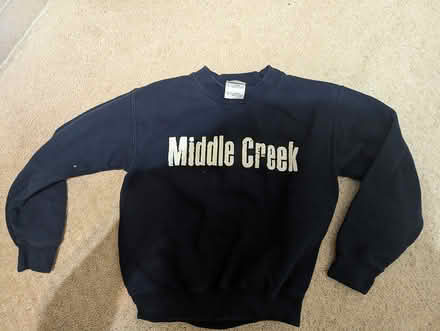 Photo of free Small kids middle creek sweatshirt (Kildaire and 1010) #1