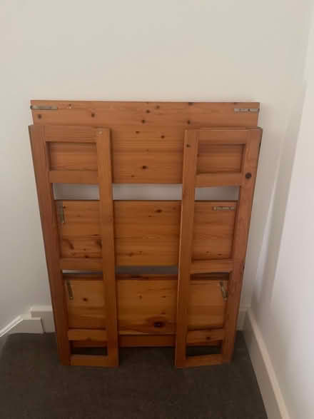 Photo of free Collapsible wooden bookcase (Bath, BA2 (Riverside)) #2