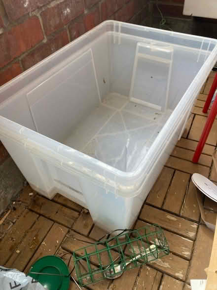 Photo of free Two ikea plastic storage boxes (N16) #2