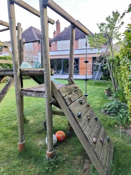 Photo of free Children's garden slide and frame (Solihull B91) #3