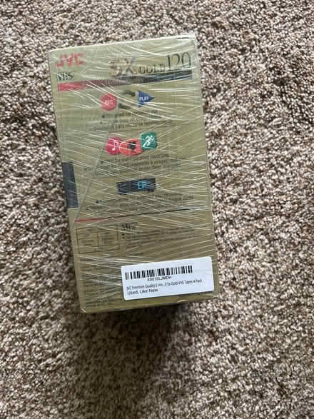Photo of free Bundle of (4) JVC SX Gold 120 VHS (Pittsford) #3