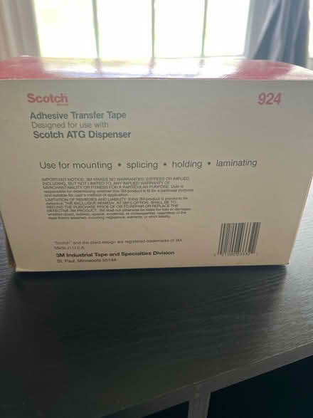 Photo of free Scotch 3M Adhesive Transfer Tape (Pittsford) #2