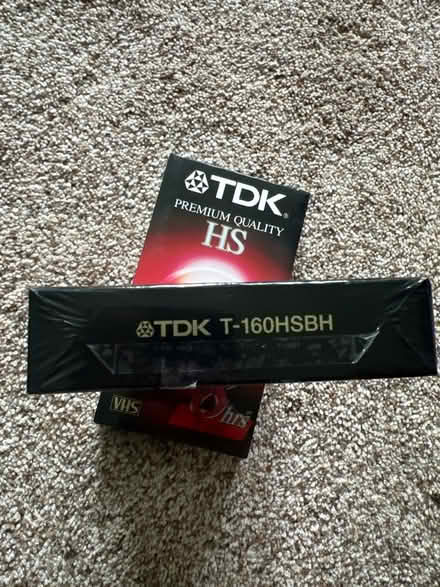 Photo of free (2) TDK T-160HSBH VHS tapes (Pittsford) #4
