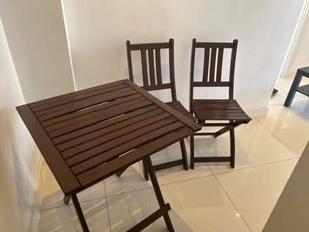 Photo of free IKEA outdoor furniture set (SE1 London) #2