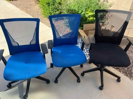 Photo of free Three office chairs (Gilbert) #1