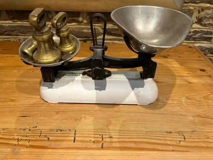 Photo of free Cast iron vintage scales (Horsham RH13) #1