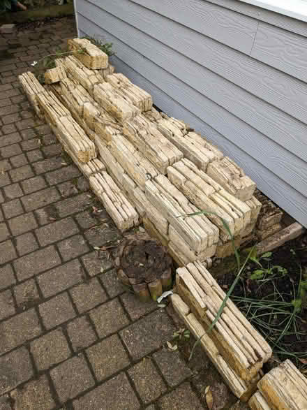Photo of free Sand stone wall blocks (Kingswood) #3