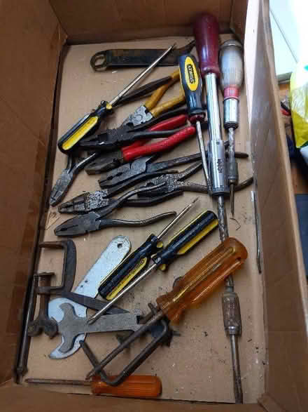 Photo of free Box of assorted tools (Gorse Hill GU22) #1