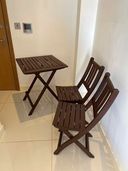 Photo of free IKEA outdoor furniture set (SE1 London) #1