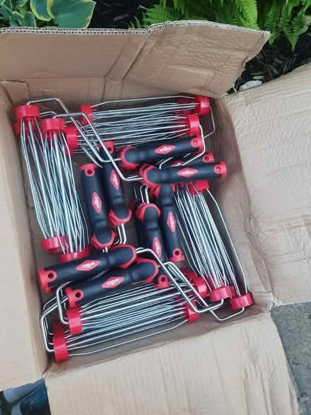 Photo of free Roller cages and 11 tubes of caulk (Bath BA2) #1